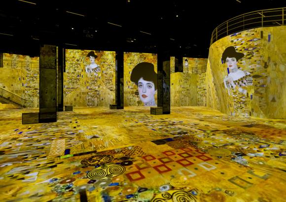 klimt projection jaune port